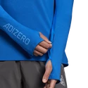 T-shirt pour homme adidas Adizero 1/2 zip, Blue Rush