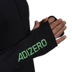 T-shirt pour homme adidas Adizero Warm 1/2 Zip LS Noir