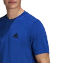 T-shirt pour homme adidas Aeroready Designed 2 Move FeelReady Sport Tee Royal Blue