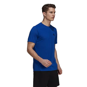 T-shirt pour homme adidas Aeroready Designed 2 Move FeelReady Sport Tee Royal Blue