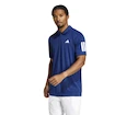 T-shirt pour homme adidas  Club 3 Stripes Polo Dark Blue