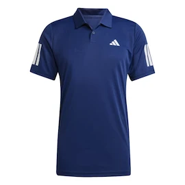 T-shirt pour homme adidas Club 3 Stripes Polo Dark Blue