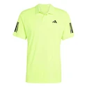 T-shirt pour homme adidas  Club 3 Stripes Polo Lucid Lemon