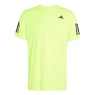 T-shirt pour homme adidas  Club 3 Stripes Tee Lucid Lemon