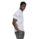 T-shirt pour homme adidas  Club Graphic Polo White