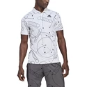 T-shirt pour homme adidas  Club Graphic Polo White