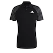 T-shirt pour homme Adidas  Club Polo Shirt Black/Grey