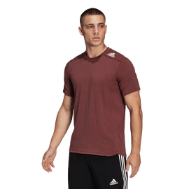 T-shirt pour homme adidas Designed For Training Tee Shadow Red