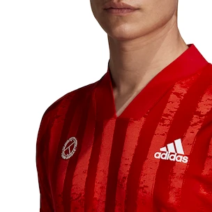 T-shirt pour homme adidas  Freelift Tee Aeroready Scarlet