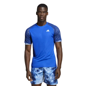 T-shirt pour homme adidas  Melbourne Ergo Tennis HEAT.RDY Raglan T-Shirt Blue