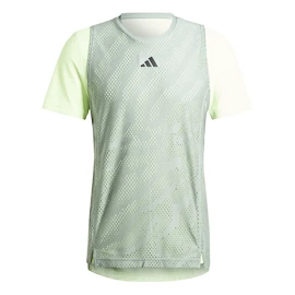 T-shirt pour homme adidas MESH TEE PRO SILGRN/GRESPA