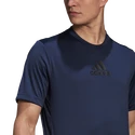 T-shirt pour homme adidas Primeblue Designed 2 Move Sport 3-Stripes Tee Crew Navy