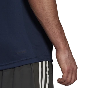 T-shirt pour homme adidas  Primeblue Designed 2 Move Sport 3-Stripes Tee Crew Navy