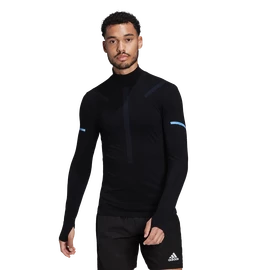 T-shirt pour homme adidas Primeknit Running Mid-Layer Black