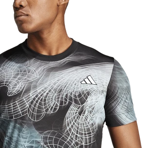 T-shirt pour homme adidas  Printed Tee Pro Black