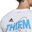 T-shirt pour homme adidas  Thiem Graphic Tee White