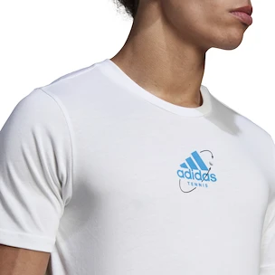 T-shirt pour homme adidas  Thiem Graphic Tee White