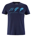 T-shirt pour homme Babolat  Drive Cotton Tee Blue