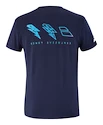 T-shirt pour homme Babolat  Drive Cotton Tee Blue