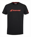 T-shirt pour homme Babolat  Exercise Babolat Tee Men Black M