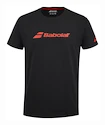 T-shirt pour homme Babolat  Exercise Babolat Tee Men Black S
