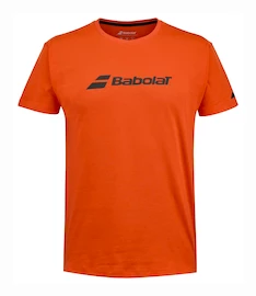 T-shirt pour homme Babolat Exercise Babolat Tee Men Fiesta Red