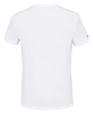 T-shirt pour homme Babolat  Exercise Big Flag Tee Men White