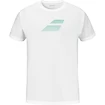 T-shirt pour homme Babolat  Exercise Big Flag Tee Men White