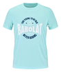 T-shirt pour homme Babolat  Exercise Graphic Tee Men Angel Blue