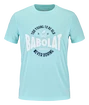T-shirt pour homme Babolat  Exercise Graphic Tee Men Angel Blue  XXL