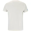 T-shirt pour homme Babolat  Exercise Message Tee Men Cannoli Cream