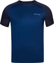 T-shirt pour homme Babolat  Play Club Crew Neck Tee Dark Blue