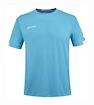 T-shirt pour homme Babolat  Play Crew Neck Tee Men Cyan Blue