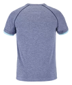 T-shirt pour homme Babolat  Play Crew Neck Tee Men White/Blue Heather