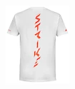 T-shirt pour homme Babolat  Strike Cotton Tee White/Strike Red
