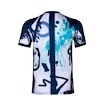 T-shirt pour homme BIDI BADU  Bijan Tech Tee White/Dark Blue