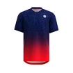 T-shirt pour homme BIDI BADU  Colortwist Tee Dark Blue/Red