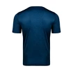 T-shirt pour homme BIDI BADU  Falou Tech Tee Dark Blue, Petrol