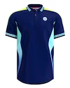 T-shirt pour homme BIDI BADU  Grafic Illumination Polo Dark Blue