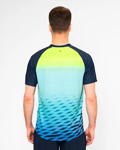 T-shirt pour homme BIDI BADU  Grafic Illumination Tee Dark Blue