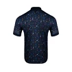 T-shirt pour homme BIDI BADU  Idir Tech Polo Dark Blue