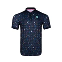 T-shirt pour homme BIDI BADU  Idir Tech Polo Dark Blue