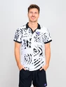 T-shirt pour homme BIDI BADU  Melbourne Polo White/Black