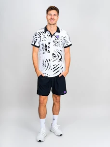T-shirt pour homme BIDI BADU  Melbourne Polo White/Black