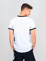 T-shirt pour homme BIDI BADU  Melbourne V-Neck Tee White/Black