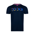 T-shirt pour homme BIDI BADU  Melvin Lifestyle Tee Dark Blue