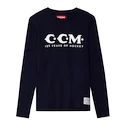 T-shirt pour homme CCM 125 Anniversary LS Tee Navy S
