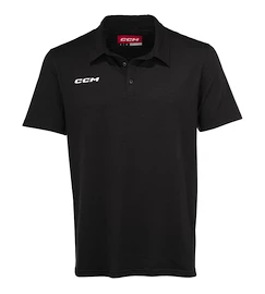 T-shirt pour homme CCM Fitted Polo Black