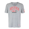 T-shirt pour homme CCM  FLAG TEE TEAM AUSTRIA Athletic Grey