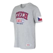 T-shirt pour homme CCM  FLAG TEE TEAM CZECH Athletic Grey